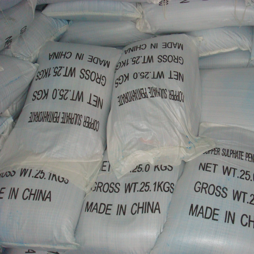 Industrial Grade Cooper Sulfate/Sulphate Pentahydrate 98% Blue Powder / Crystal CAS 7758-99-8 Cupric Sulfate/Sulphate