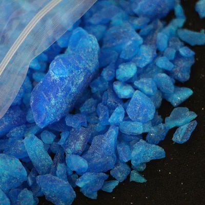 Китайская линия производства медного купороса CuSo4.5H2O Blue Crystal Stone для продажи